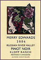 Merry Edwards 2006 Klopp Ranch Pinot Noir 